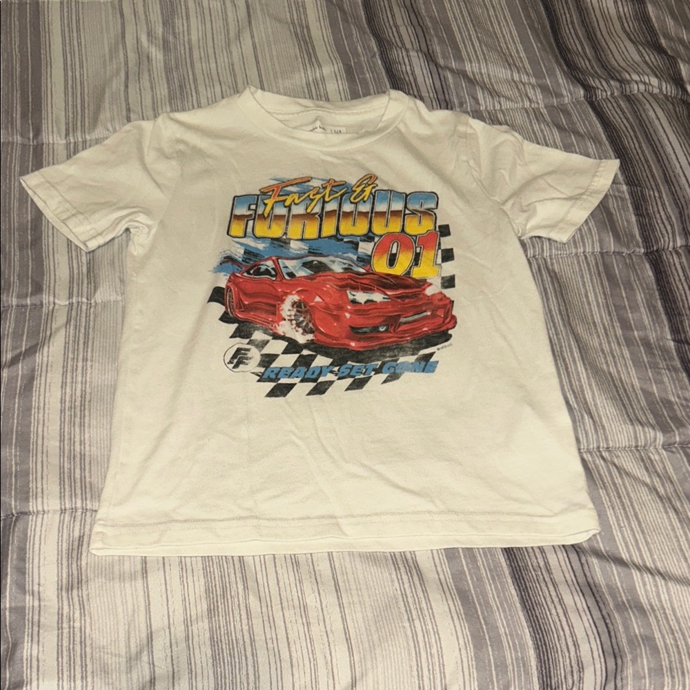 Abercrombie kids Fast & Furious Graphic T-Shirt size 7/8